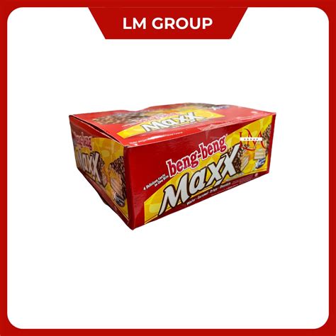 Jual Beng Beng Maxx Wafer Chocolate Caramel Box Isi Pcs Shopee