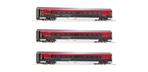 Roco Tlg Set Railjet Personenwagen Set H Modellbahn Katalog