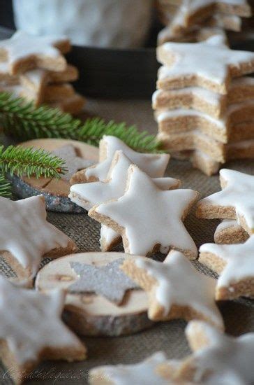 Etoiles à la cannelle ou zimtsterne Recette biscuit de noel Recette