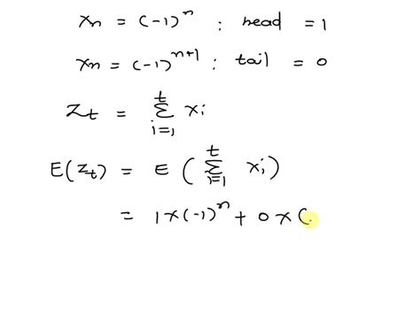 SOLVED A Discrete Time Random Process Xu Is Defined As Follows A Fair