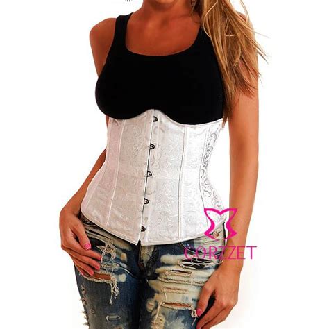 Lace Up Jacquard Latex Waist Trainer Corsets Slimming Cincher Shaper