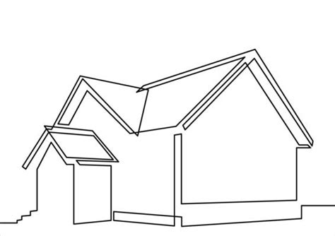 House Line Drawing Vector Art, Icons, and Graphics for Free Download