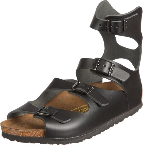 Birkenstock Unisex Adults Athen Open Toe Sandals Black Size 10