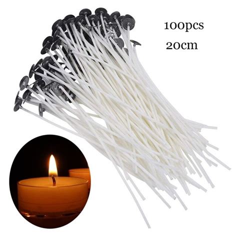 1 Roll 200 Feet 61m White Candle Wick Cotton Candle Woven Wick For Diy