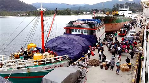 Pelabuhan Namrole Buru Selatan Youtube