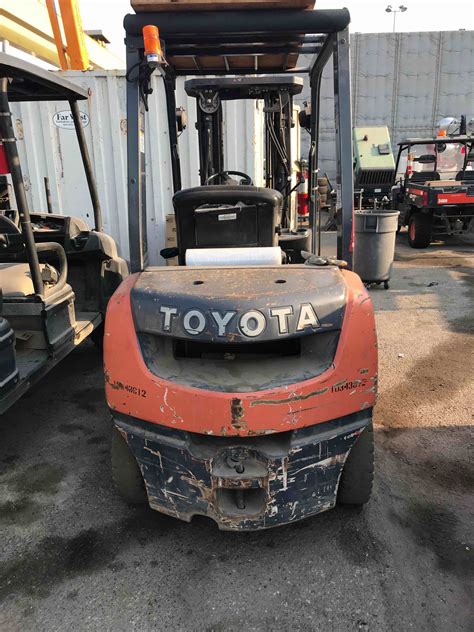 Used Toyota Fdu Warehouse Forklift For Sale In Torrance Ca