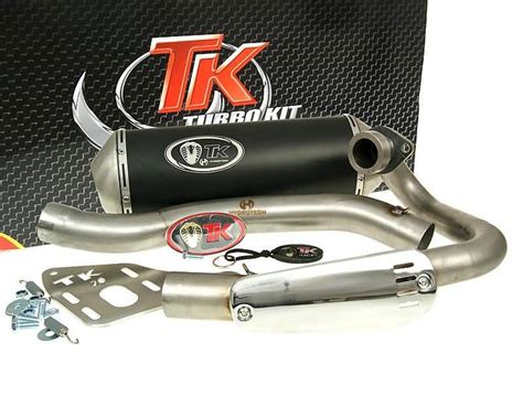 Exhaust Turbo Kit Quadatv Suzuki Lz Ltz 400 Kawasaki Kfx Scooter