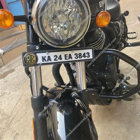 Customized Number Plates With Re Logo Motorbikecustoms Buy Now