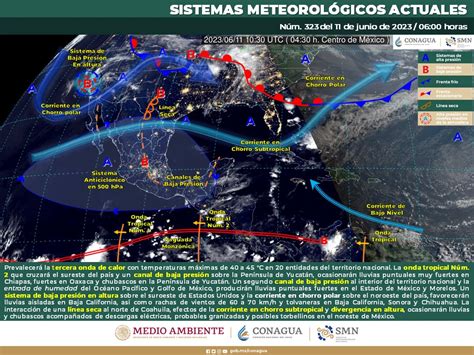 SMN prevé temperaturas de hasta 45 grados te contamos en qué estados