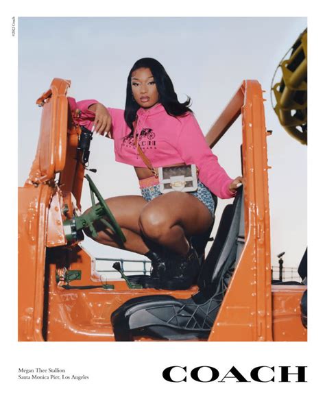 Megan Thee Stallion Twerks In Short Shorts And Buckled Boots For Coach