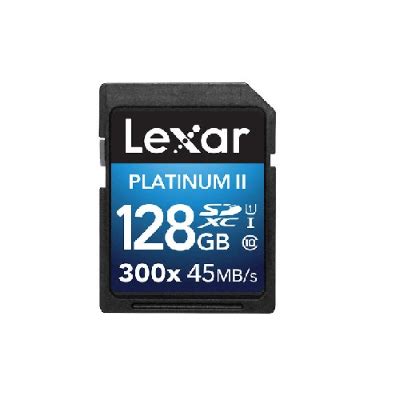 Lexar 雷克沙 Platinum II SDXC Class10 記憶卡 128GB LSD128BBEU300 香港行貨 友和 YOHO