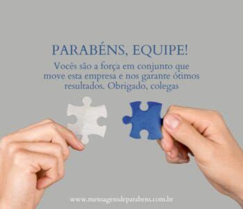 Parabéns Equipe pelo resultado alcançado