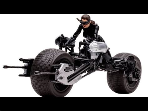 New McFarlane Toys Catwoman And Batpod The Dark Knight Rises Fully