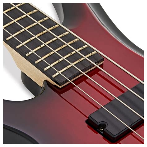 Redsub Infinity Linkshandige Basgitaar Red Burst Gear4music