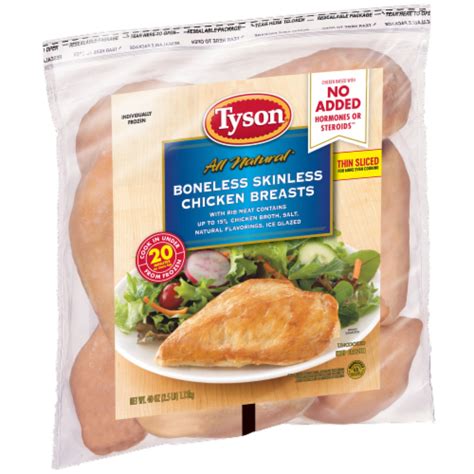 Tyson Boneless Skinless Chicken Breasts Oz Kroger