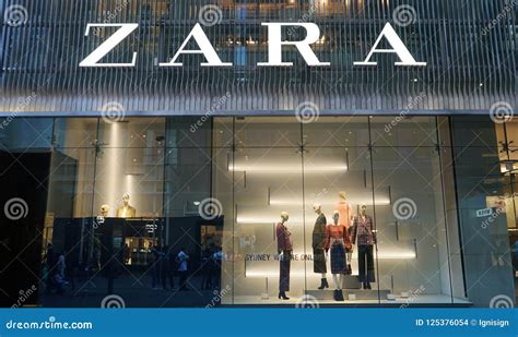 Zara Clothing And Accessories Store On Market Street In Sydney