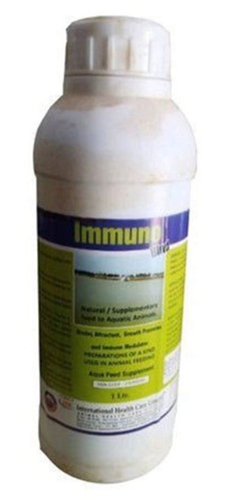 Aquatic Liquid Immuno Bind Supplementary Food Packaging Type Bottle