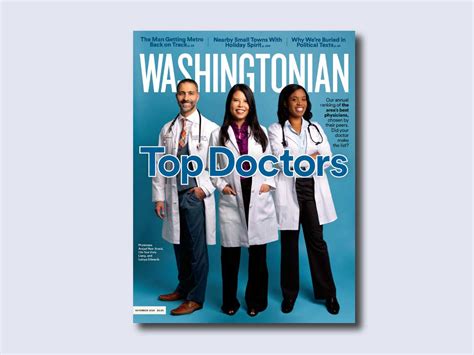 Washingtonians November Issue Top Doctors