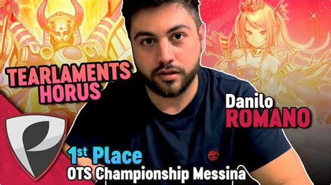 Tearlaments Horus St Place Ots Messina Deck Profile Danilo