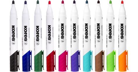 Whiteboard Marker Set Kores Colors Stationery