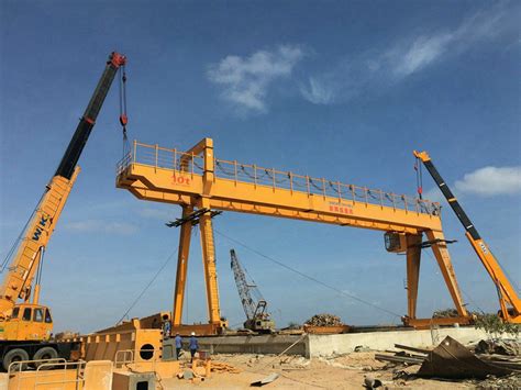 Material Handling Heavy Duty Gantry Crane Sinokocrane