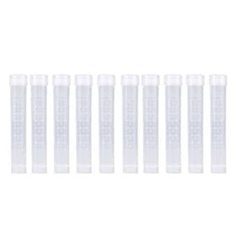 Test Tube Pcs Ml Plastic Frozen Test Tubes Vial Screw With Seal