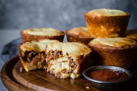 Beef Cheese and Bacon Pies | Naomi Sherman Food Creative