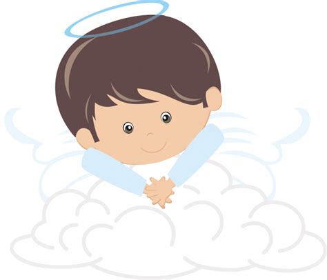 Angel Para Bautizo Png Angelito Bautizos Y Comuniones Clipart Full