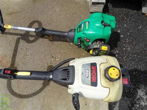 Ryobi 790R And Featherlite SST25 Gas String Trimmers Roller Auctions