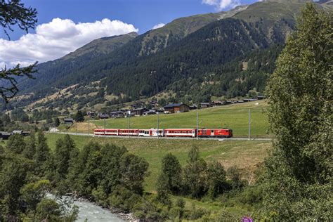 Deh 4 4 II 91 Der MGB Zwischen Biel Und Gluringen