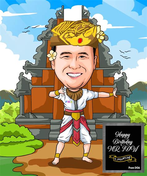 Gambar Karikatur Pernikahan Bali Aliansi Kartun