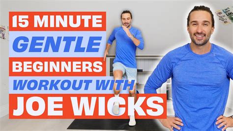 Minute Gentle Beginners Workout Joe Wicks Workouts Youtube