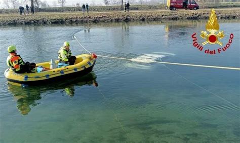 Paullo Auto Nel Canale Muzza Trovato Il Cadavere Di Una Donna