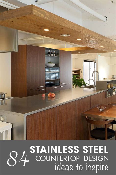 84+ Stainless Steel Countertop Ideas, Photos Pros & Cons | Stainless ...