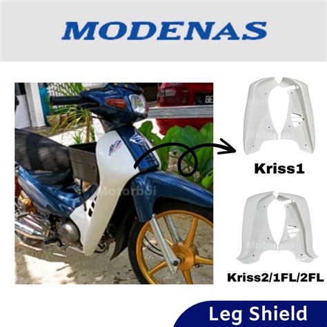 MODENAS Kriss 1 2 FL Leg Shield Kriss100 Kriss110 KrissSG 100 110