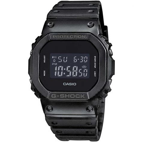 Casio G Shock Mens Digital Black Out Resin Strap Watch Dw 5600bb 1er