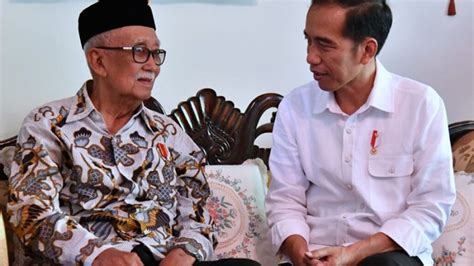 Silaturahmi Ke Tokoh Jawa Barat Mang Ihin Jokowi Bahas Soal Sungai