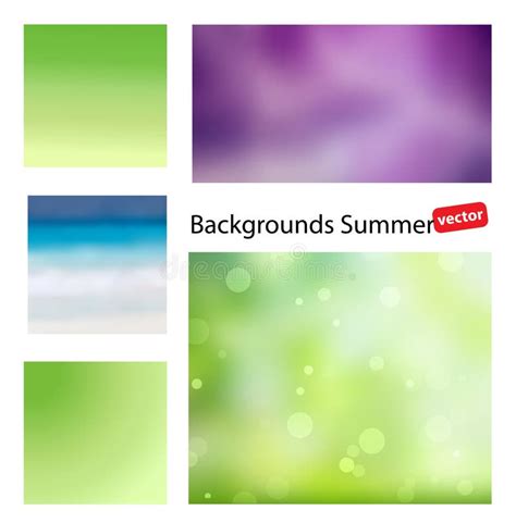 Summer Vector Backgrounds Stock Illustration Illustration Of Meadow