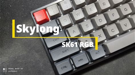 Skylong SK61 Hot swappable Mechanical keyboard with RGB wireless ...