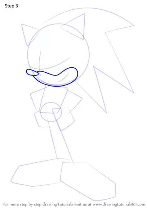 How To Draw Sonic The Hedgehog From Sonic X Sonic X Step By Step Artofit