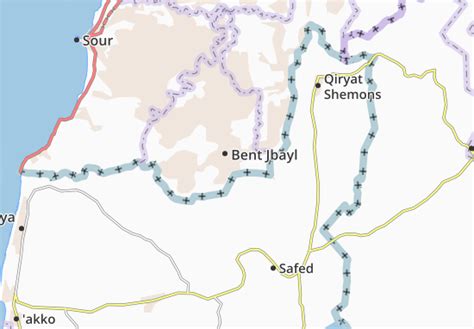 Michelin Maroun Er Ras Map Viamichelin