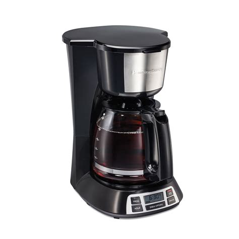 Hamilton Beach 12 Cup Programmable Coffee Maker Stainless Steel