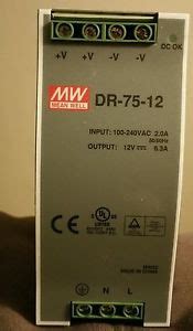 Buy - DR-75-12 Mean Well Four new units in box