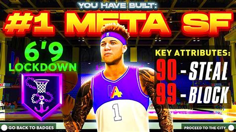 THE NEW META 6 9 LOCKDOWN BUILD IN NBA 2K23 COMP PRO AM Win Big Sports