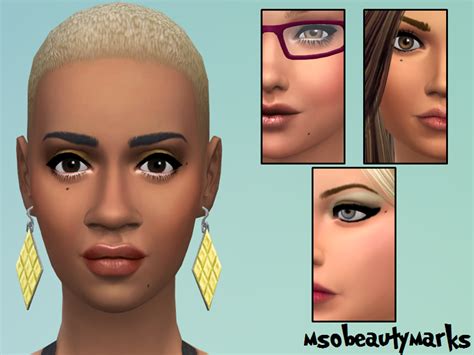 The Sims Resource - Beauty Marks Set