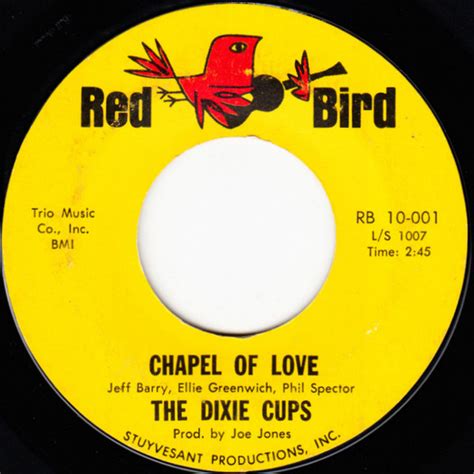 The Dixie Cups Chapel Of Love Ain T That Nice 1964 Vinyl Discogs