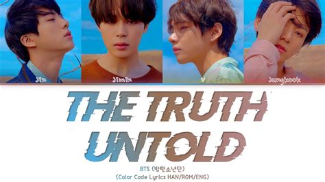 Bts The Truth Untold Feat Steve Aoki Color