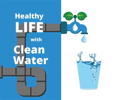 Healthy Life with Clean Water Vector 206127 Vector Art at Vecteezy