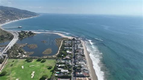 Malibu At Los Angeles In California United States Stock Footage