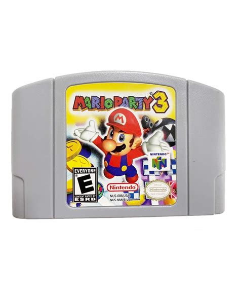 Mario Party 3 For N64 Consoles Working Cartridge Game Pak NTSC Or PAL